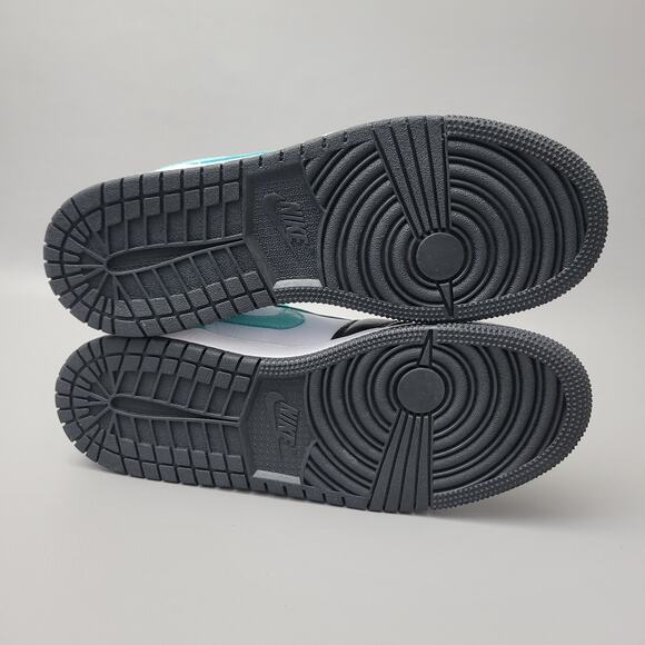 Nike Air Jordan 1 Mid Tropical Twist Igloo Black (554725-132)Youth Size 5 - Picture 10 of 10